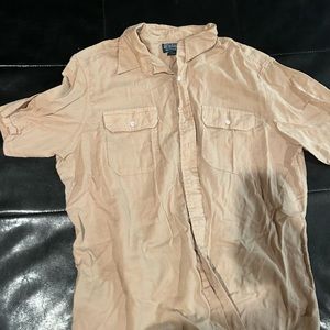 Polo Ralph shirt sleeve button up XL